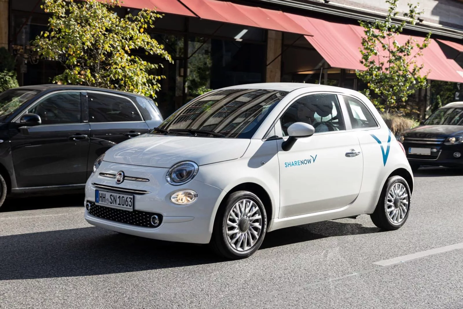 Carsharing in Hamburg mit ShareNow